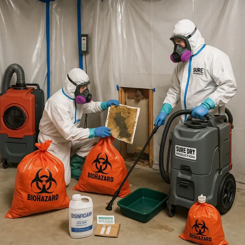 Contaminated Water Handling Protocols process in Medicine Lodge, KS